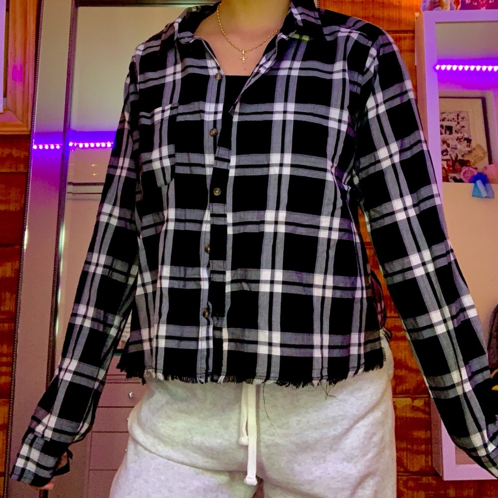 Hollister Women’s Flannel Size L